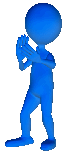 Gif animé bravo bleu